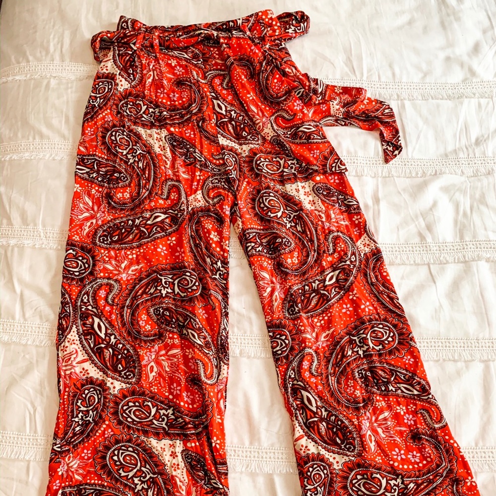 Free people paisley pants